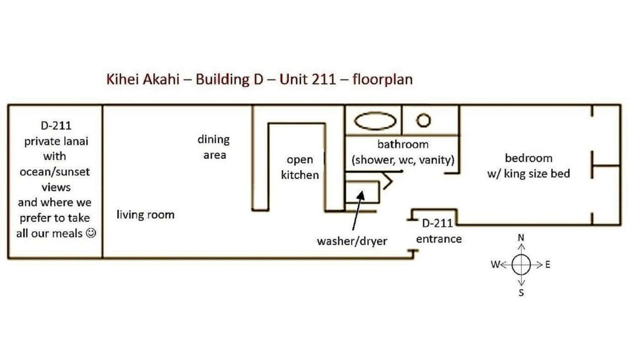Апартаменты Kihei Akahi D-211 Уэйлея Экстерьер фото